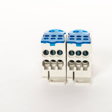 Load image into Gallery viewer, Din Rail Terminal Block Distribution Box UKK-125A Universal Power Junction Box