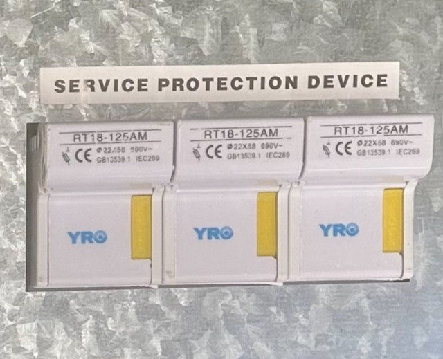 Indoor Boundary Fuse Kit 3 Phase AS60269