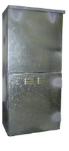 Load image into Gallery viewer, Combination Box Gas and Electric Galvanised without window and Lock
