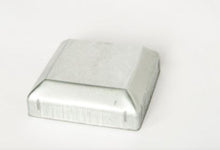 Load image into Gallery viewer, Pole Cap Electrical 100x100mm Galvanized
