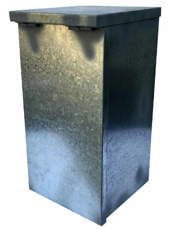 Metre Box Half 450 x 225 Galvanised