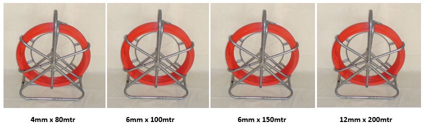 Fibreglass Cable Snake, Conduit Rodder Fish Rodder Puller Flexi Lead