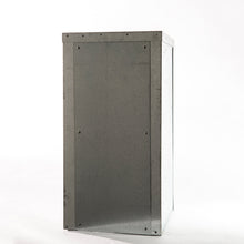 Load image into Gallery viewer, KIT - FRP Pole 2.4m , Meter Box 5 Half Box 450x225 Galvanized, with Window &amp; Lock
